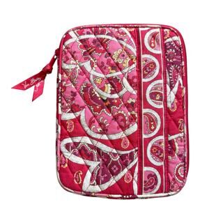 Vera Bradley Rosy Posies Floral Quilted Tablet Case eReader Sleeves Pouch